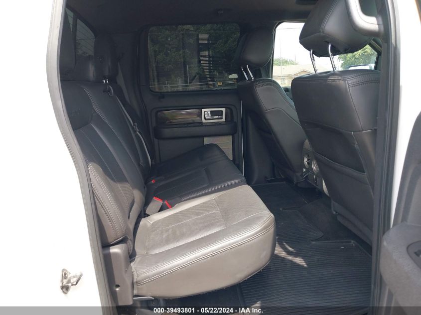 2013 Ford F-150 Platinum VIN: 1FTFW1ETXDFA52885 Lot: 39493801