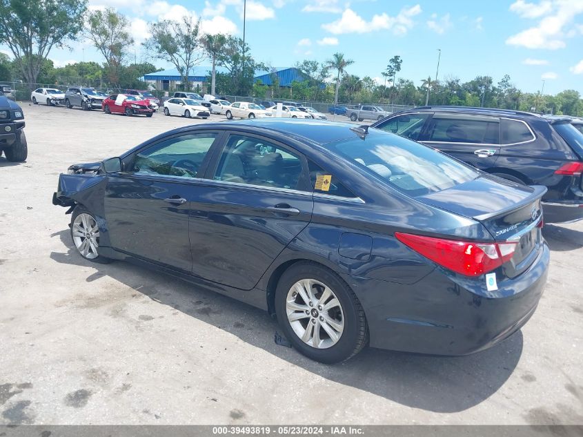 2013 Hyundai Sonata Gls VIN: 5NPEB4AC2DH746832 Lot: 39493819