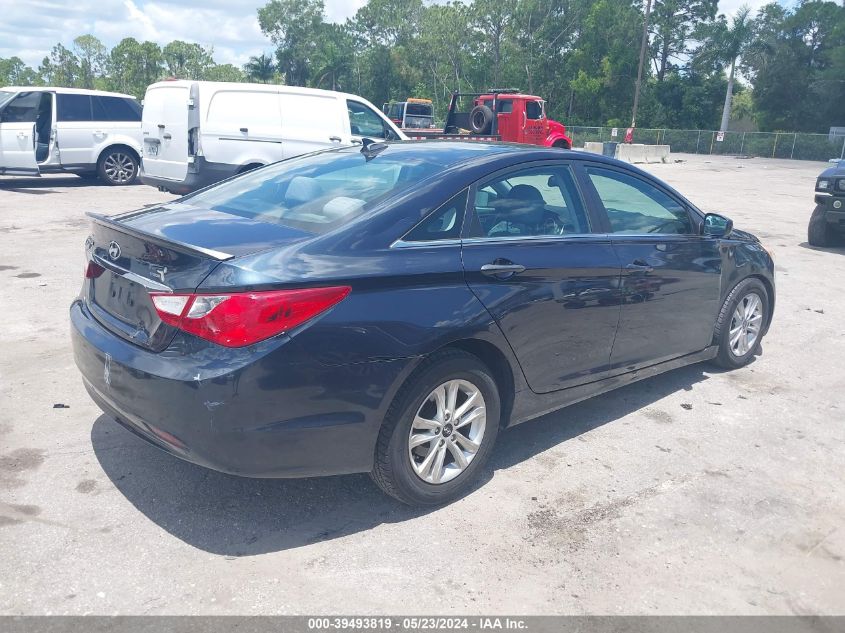 2013 Hyundai Sonata Gls VIN: 5NPEB4AC2DH746832 Lot: 39493819