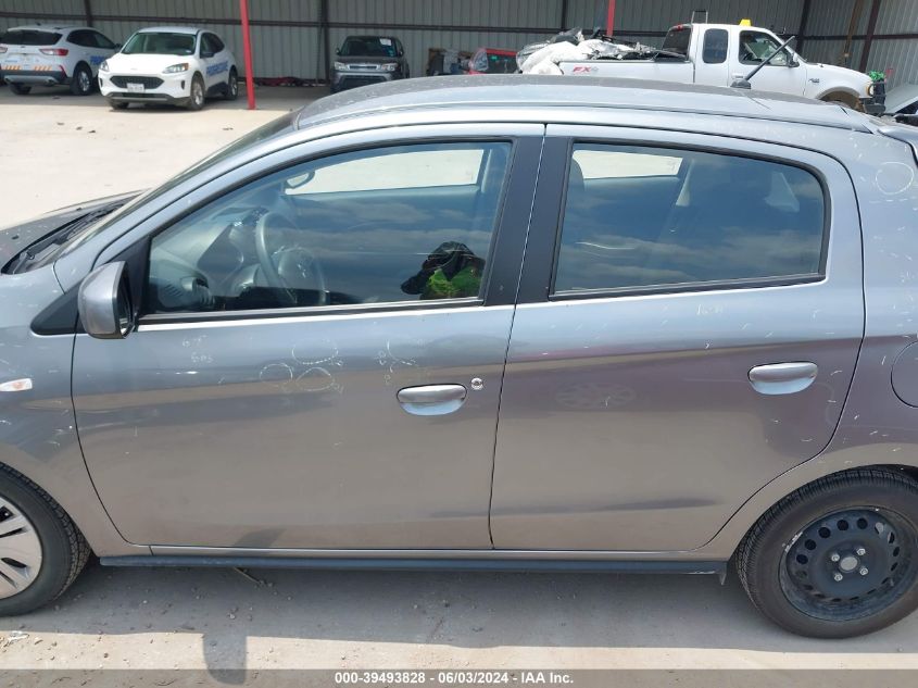 2022 Mitsubishi Mirage Es/Le VIN: ML32AUHJ2NH003598 Lot: 39493828