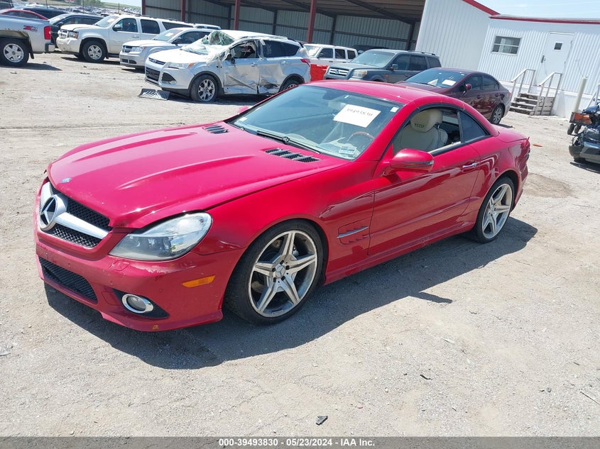 2009 Mercedes-Benz Sl 550 VIN: WDBSK71F49F153293 Lot: 39493830