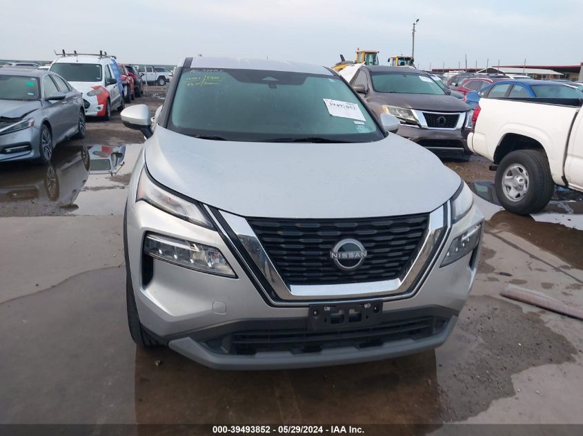 2022 Nissan Rogue Sv Fwd VIN: 5N1BT3BA4NC699562 Lot: 39493852