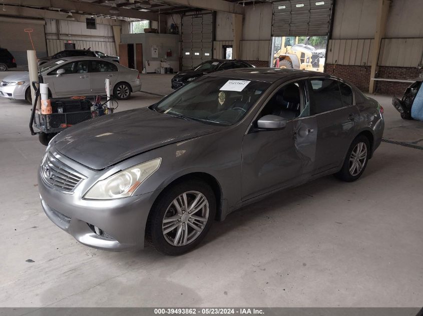 2011 Infiniti G37X VIN: JN1CV6AR6BM411237 Lot: 39493862