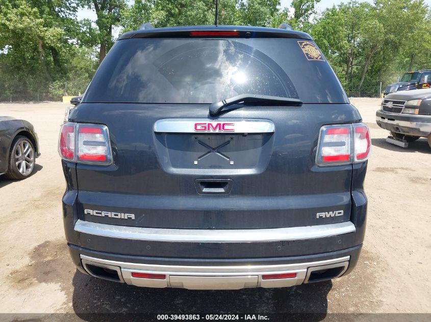 2014 GMC Acadia Denali VIN: 1GKKVTKD4EJ290342 Lot: 39493863