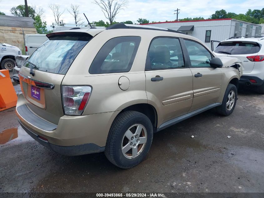 2008 Chevrolet Equinox Ls VIN: 2CNDL23F786072851 Lot: 39493865