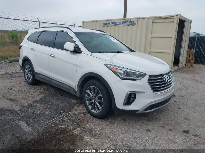 2017 Hyundai Santa Fe Limited VIN: KM8SN4HF0HU246329 Lot: 39493869