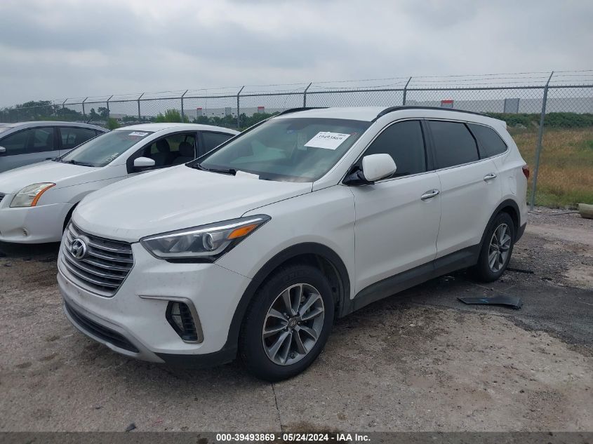 2017 Hyundai Santa Fe Limited VIN: KM8SN4HF0HU246329 Lot: 39493869