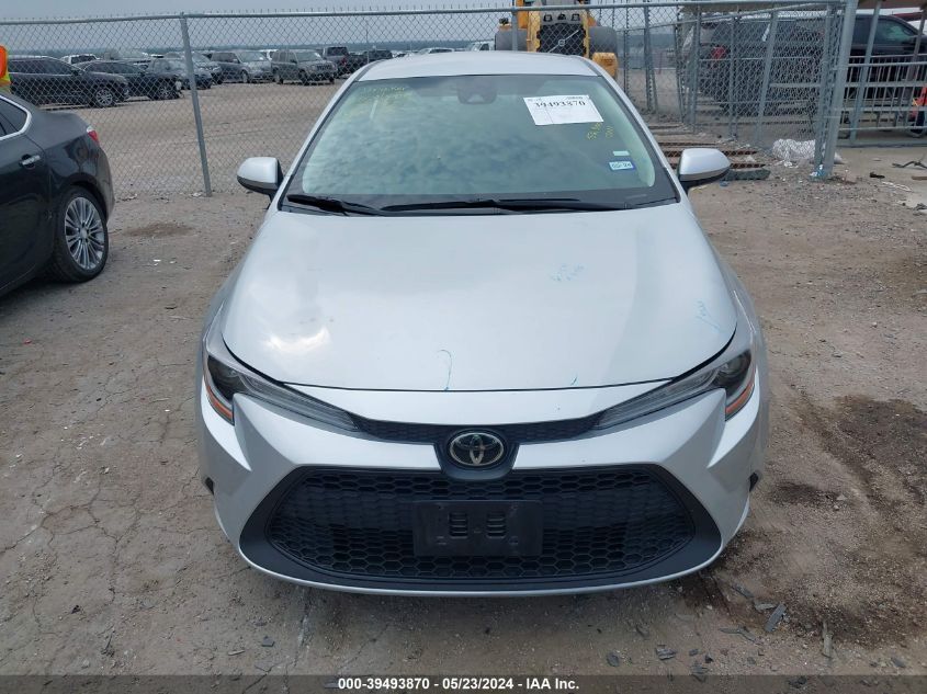 2021 Toyota Corolla Le VIN: 5YFEPMAE2MP256915 Lot: 39493870