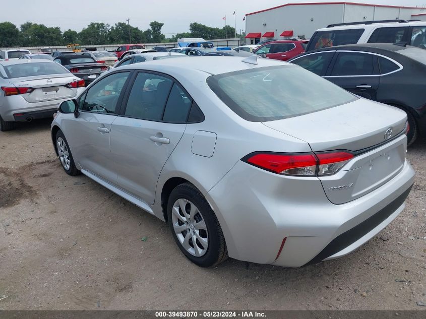 2021 Toyota Corolla Le VIN: 5YFEPMAE2MP256915 Lot: 39493870