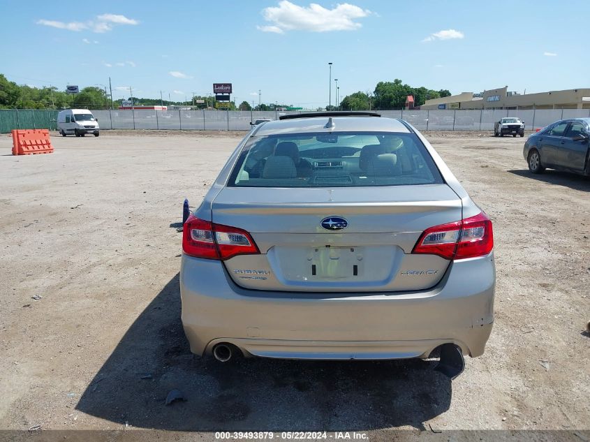 2016 Subaru Legacy 2.5I Premium VIN: 4S3BNBH60G3013886 Lot: 39493879