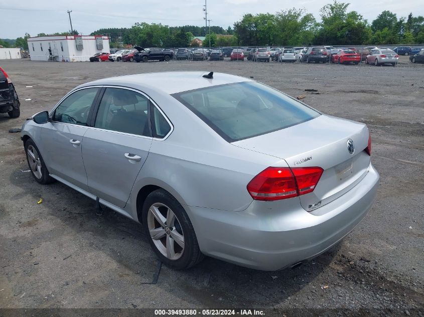 2012 Volkswagen Passat 2.5L Se VIN: 1VWBP7A3XCC050412 Lot: 39493880