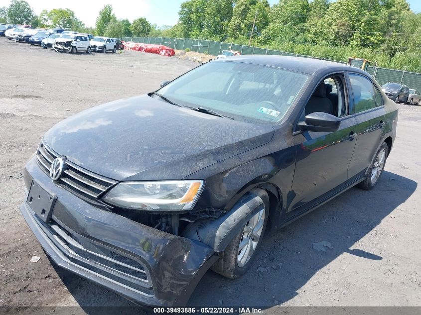 2015 Volkswagen Jetta 1.8T Se VIN: 3VWD17AJ2FM348514 Lot: 39493886