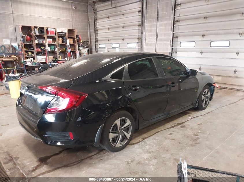 2020 Honda Civic Lx VIN: 2HGFC2F69LH599247 Lot: 39493887