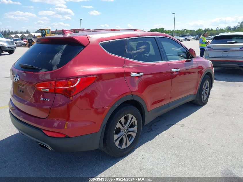 2015 Hyundai Santa Fe Sport 2.4L VIN: 5XYZT3LB2FG250825 Lot: 39493889