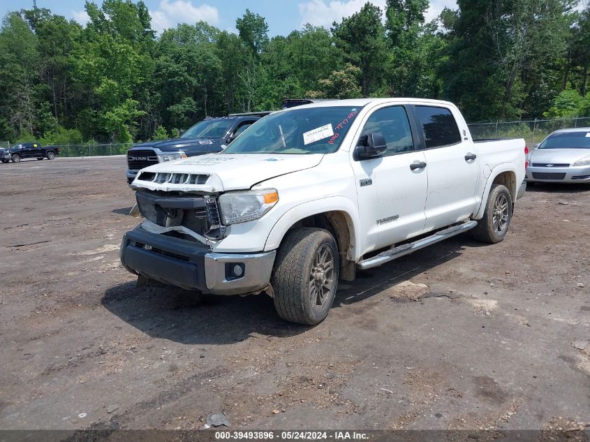 2016 Toyota Tundra Sr5 5.7L V8 VIN: 5TFDW5F18GX550786 Lot: 39493896