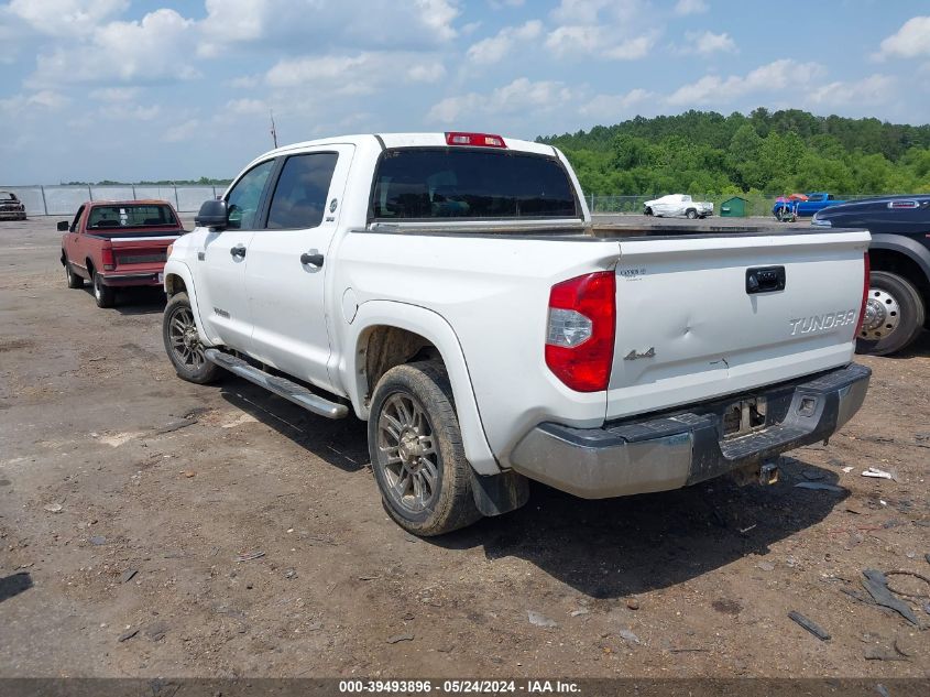 2016 Toyota Tundra Sr5 5.7L V8 VIN: 5TFDW5F18GX550786 Lot: 39493896