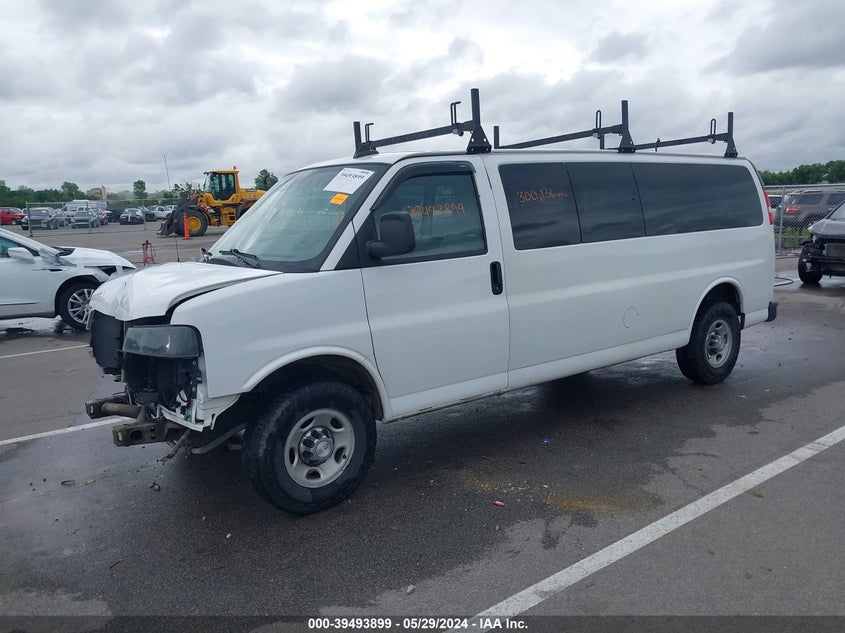 VIN 1GAZGPFG2K1178241 2019 CHEVROLET EXPRESS 3500 LT