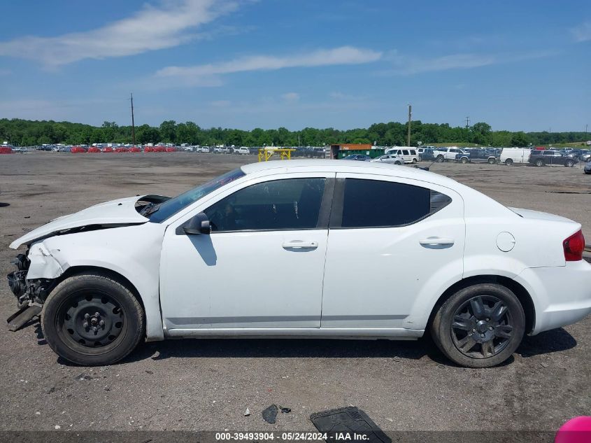2011 Dodge Avenger Express VIN: 1B3BD4FB8BN621345 Lot: 39493904