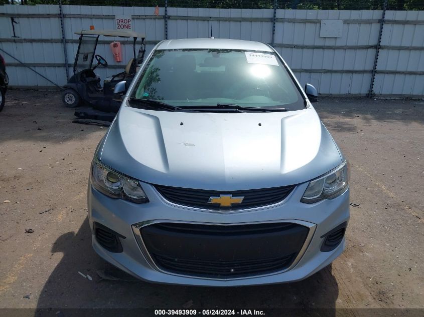 2017 Chevrolet Sonic Lt Auto VIN: 1G1JD5SG0H4124038 Lot: 39493909