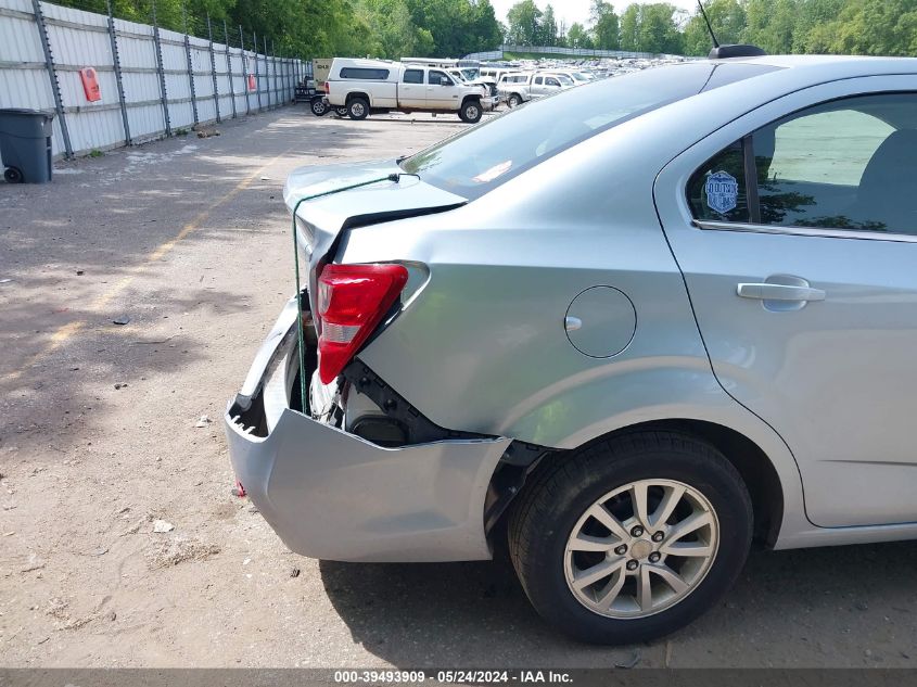 2017 Chevrolet Sonic Lt Auto VIN: 1G1JD5SG0H4124038 Lot: 39493909