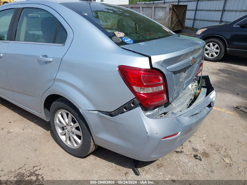 2017 Chevrolet Sonic Lt Auto VIN: 1G1JD5SG0H4124038 Lot: 39493909