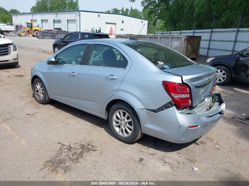 2017 Chevrolet Sonic Lt Auto VIN: 1G1JD5SG0H4124038 Lot: 39493909