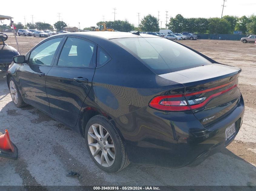 2013 Dodge Dart Sxt VIN: 1C3CDFBH0DD202332 Lot: 39493916