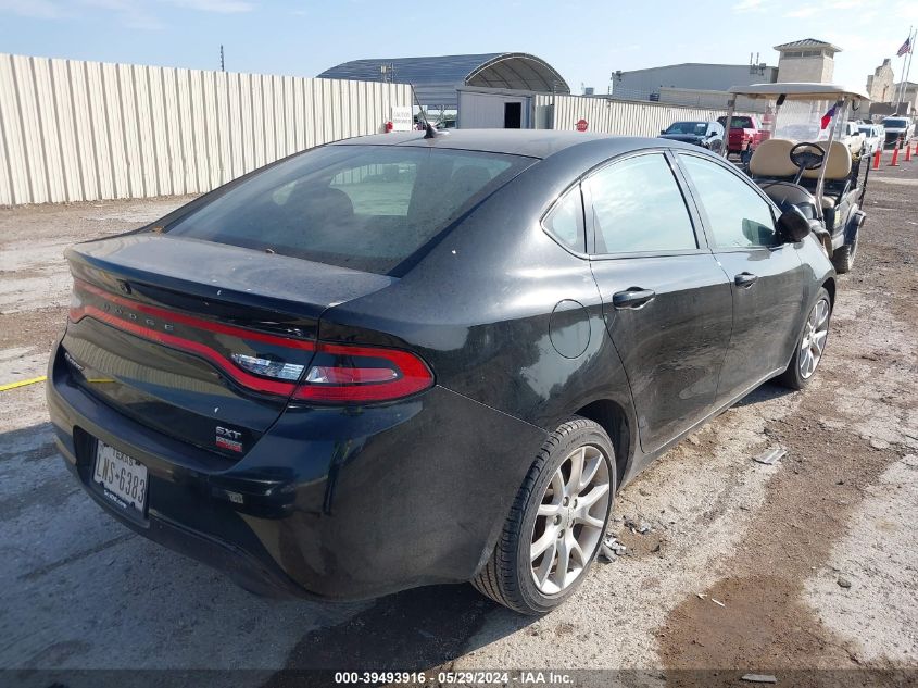 2013 Dodge Dart Sxt VIN: 1C3CDFBH0DD202332 Lot: 39493916