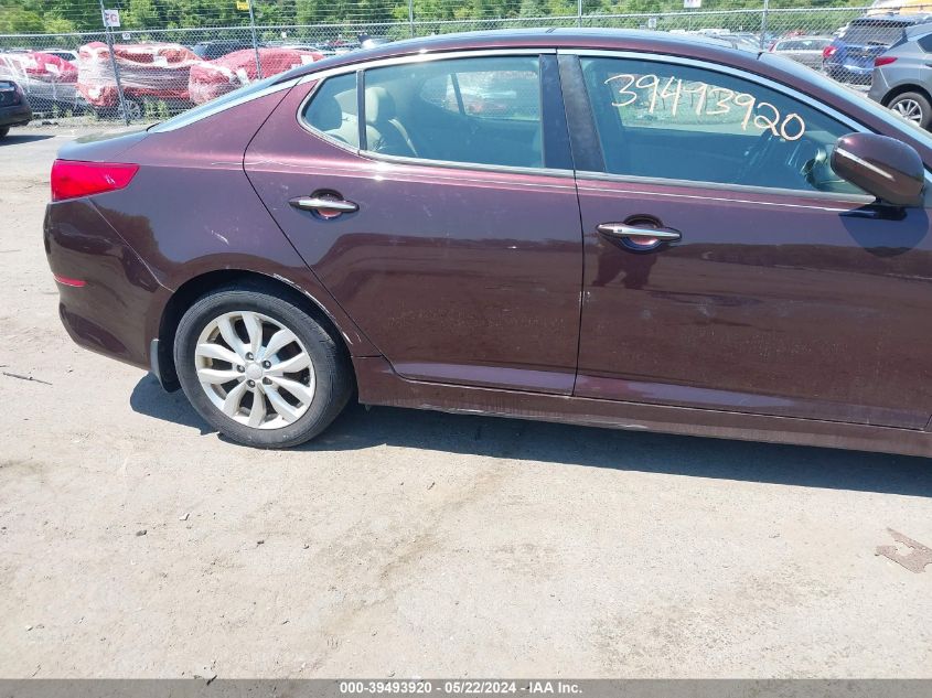 2015 Kia Optima Ex VIN: 5XXGN4A76FG381928 Lot: 39493920