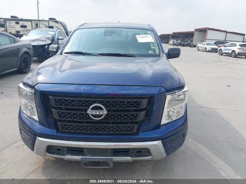 2023 Nissan Titan Sv 4X2 VIN: 1N6AA1EE6PN111318 Lot: 39493931