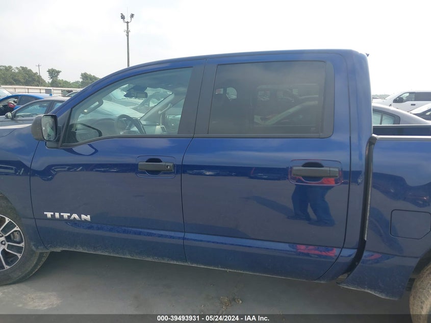 2023 Nissan Titan Sv 4X2 VIN: 1N6AA1EE6PN111318 Lot: 39493931