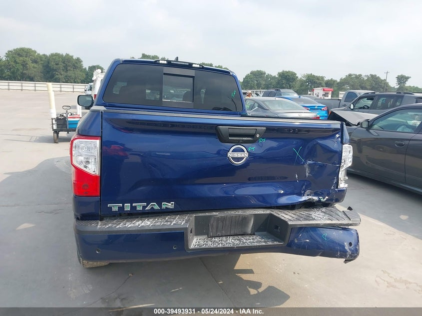 2023 Nissan Titan Sv 4X2 VIN: 1N6AA1EE6PN111318 Lot: 39493931