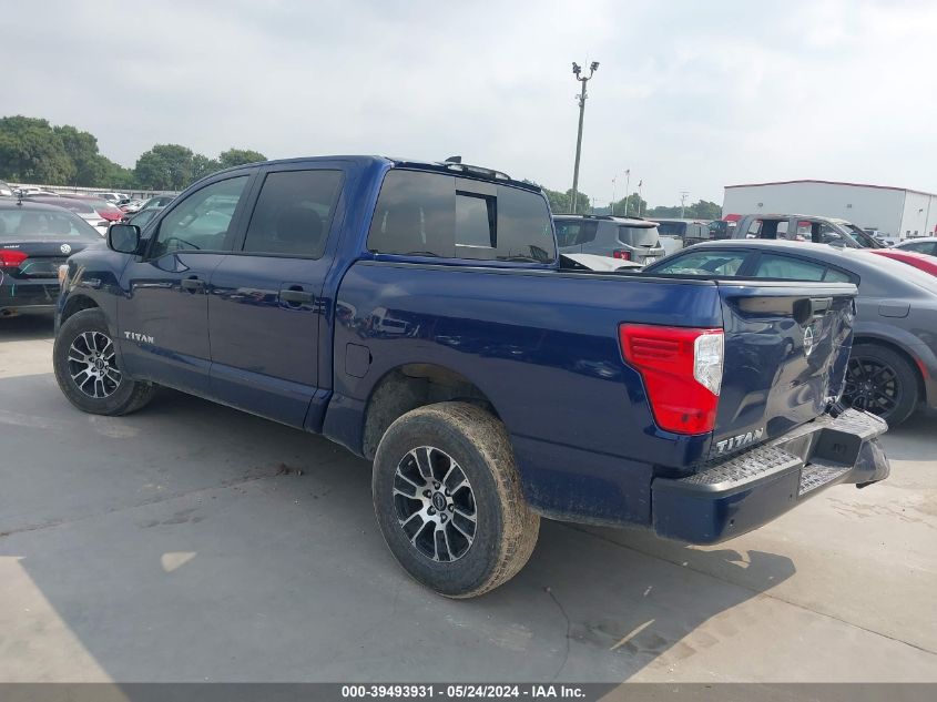 2023 Nissan Titan Sv 4X2 VIN: 1N6AA1EE6PN111318 Lot: 39493931