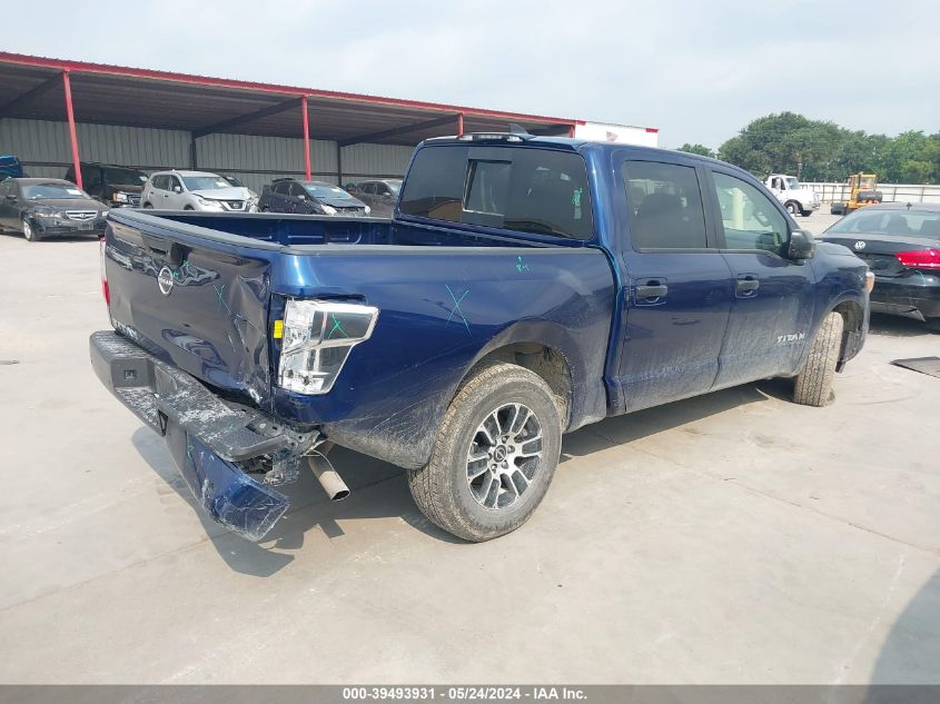 2023 Nissan Titan Sv 4X2 VIN: 1N6AA1EE6PN111318 Lot: 39493931