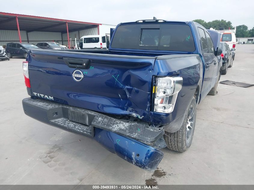 2023 Nissan Titan Sv 4X2 VIN: 1N6AA1EE6PN111318 Lot: 39493931