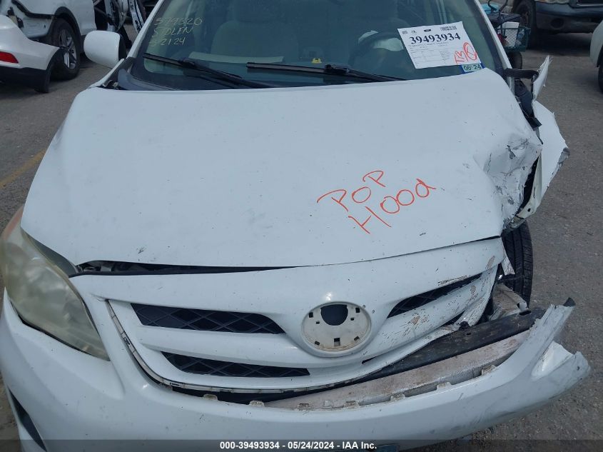 2011 Toyota Corolla Le VIN: JTDBU4EEXBJ091865 Lot: 39493934