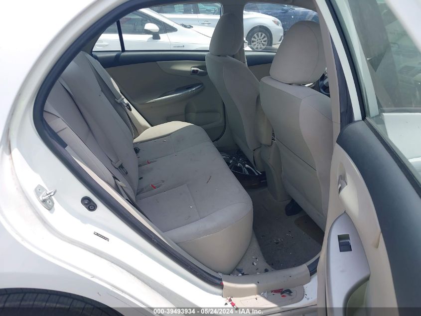 2011 Toyota Corolla Le VIN: JTDBU4EEXBJ091865 Lot: 39493934