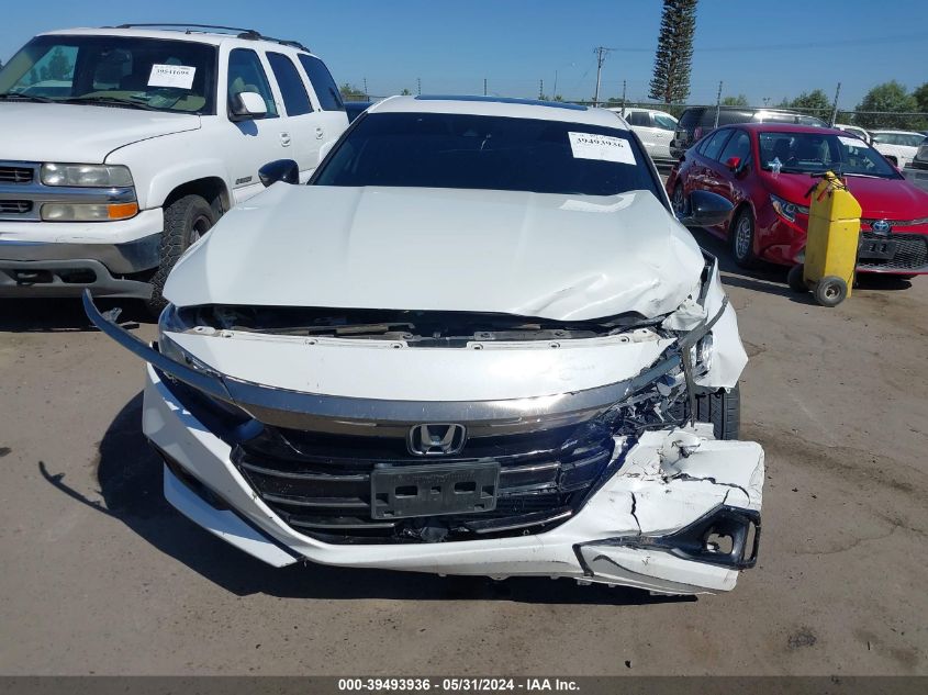 2021 Honda Accord Sport 2.0T VIN: 1HGCV2F39MA010023 Lot: 39493936