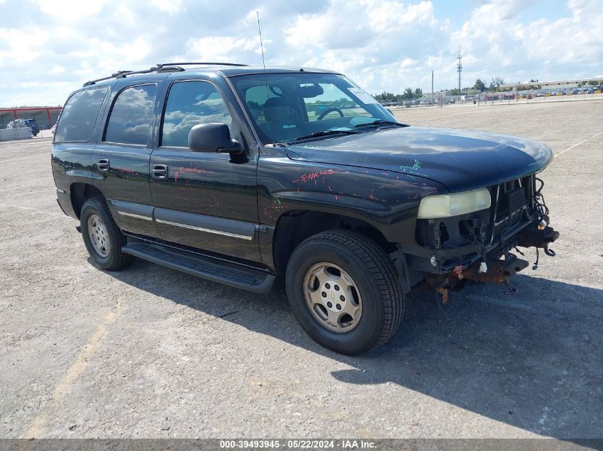 2004 Chevrolet Tahoe Ls VIN: 1GNEK13Z54R205953 Lot: 39493945