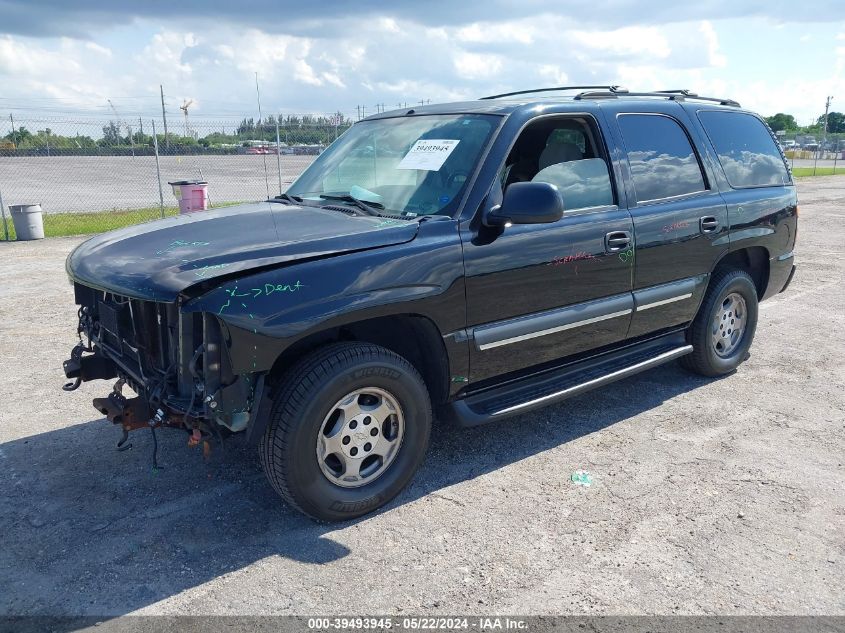 2004 Chevrolet Tahoe Ls VIN: 1GNEK13Z54R205953 Lot: 39493945