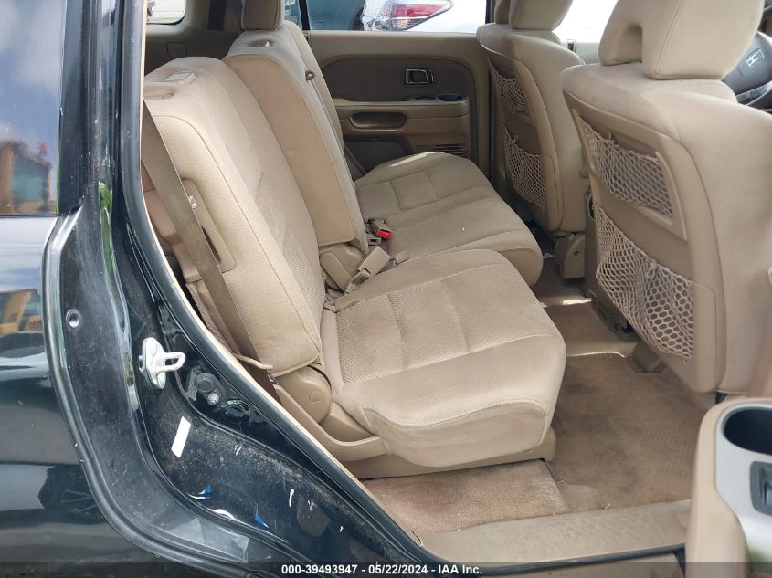 2007 Honda Pilot Ex VIN: 5FNYF28427B024719 Lot: 39493947