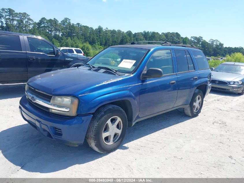 2006 Chevrolet Trailblazer Ls VIN: 1GNDT13SX62105161 Lot: 39493948