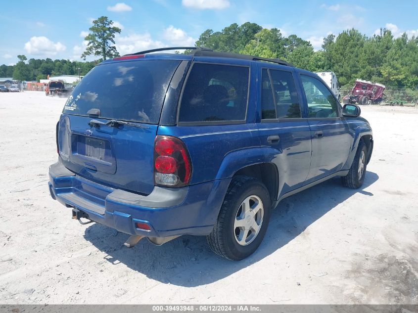 2006 Chevrolet Trailblazer Ls VIN: 1GNDT13SX62105161 Lot: 39493948