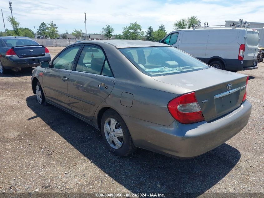 2003 Toyota Camry Le VIN: 4T1BE32K43U718119 Lot: 39493956