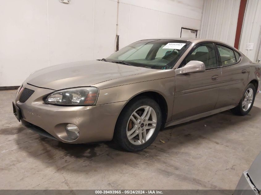 2006 Pontiac Grand Prix Gt VIN: 2G2WR554061243950 Lot: 39493965