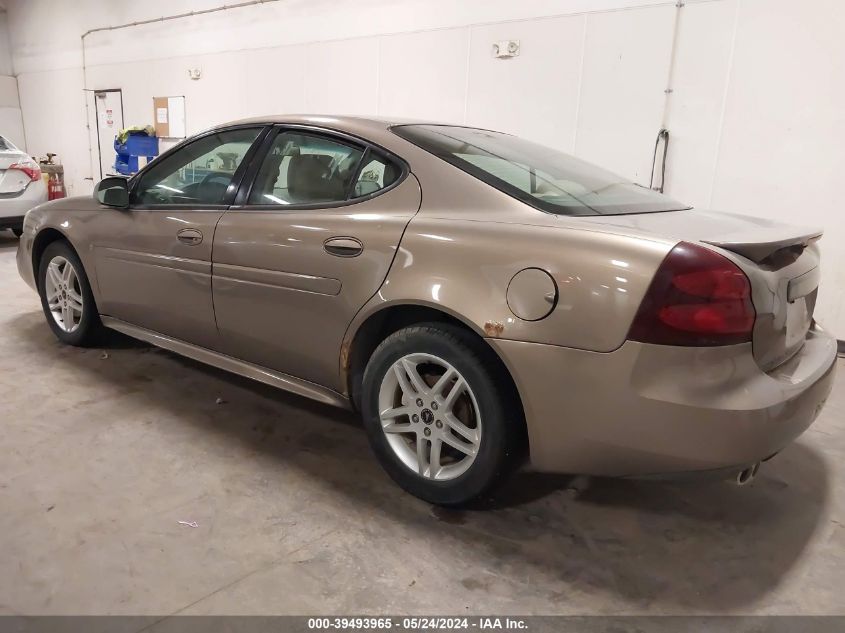 2006 Pontiac Grand Prix Gt VIN: 2G2WR554061243950 Lot: 39493965