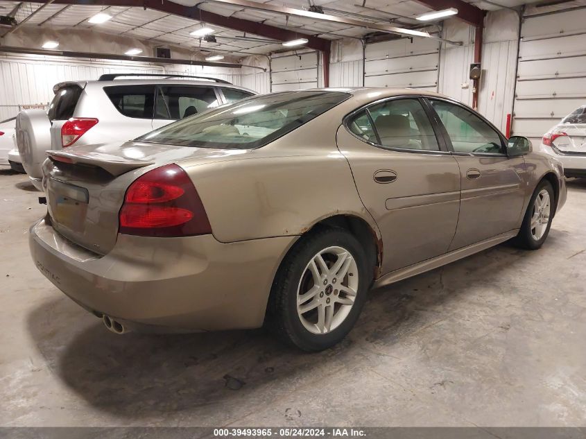 2006 Pontiac Grand Prix Gt VIN: 2G2WR554061243950 Lot: 39493965