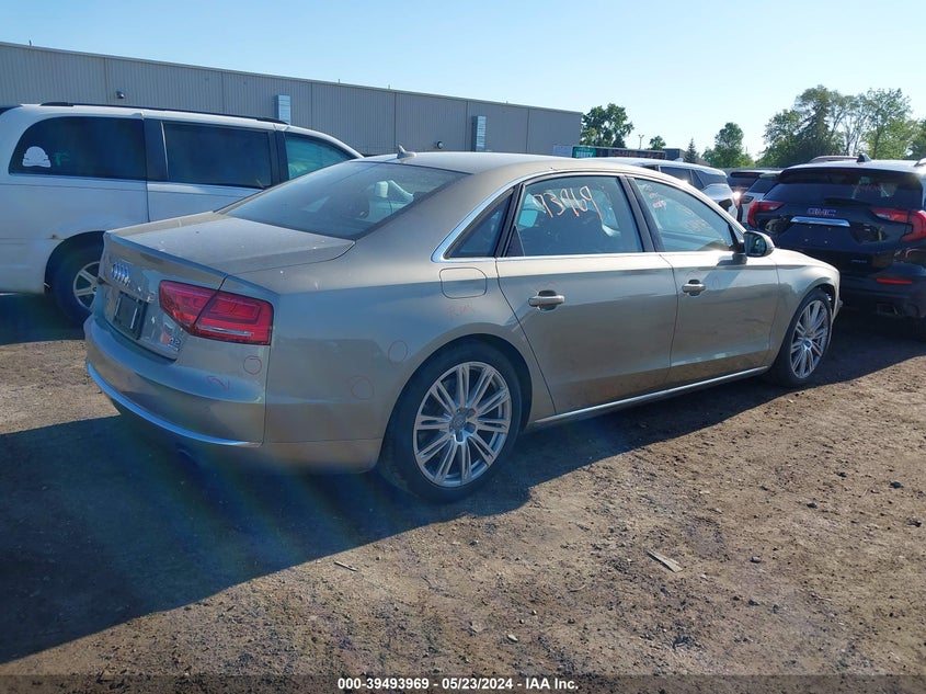 2012 Audi A8 L 4.2 VIN: WAURVAFD3CN024967 Lot: 39493969
