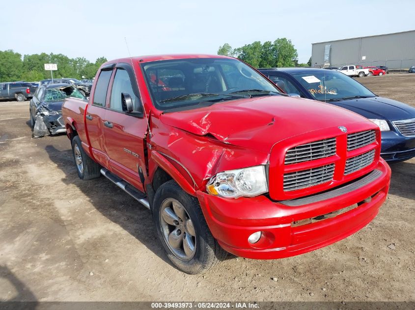 2005 Dodge Ram 1500 Slt/Laramie VIN: 1D7HU18D25S191166 Lot: 39493973