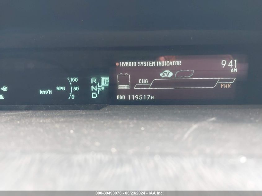 2012 Toyota Prius Three VIN: JTDKN3DU1C5497446 Lot: 39493975